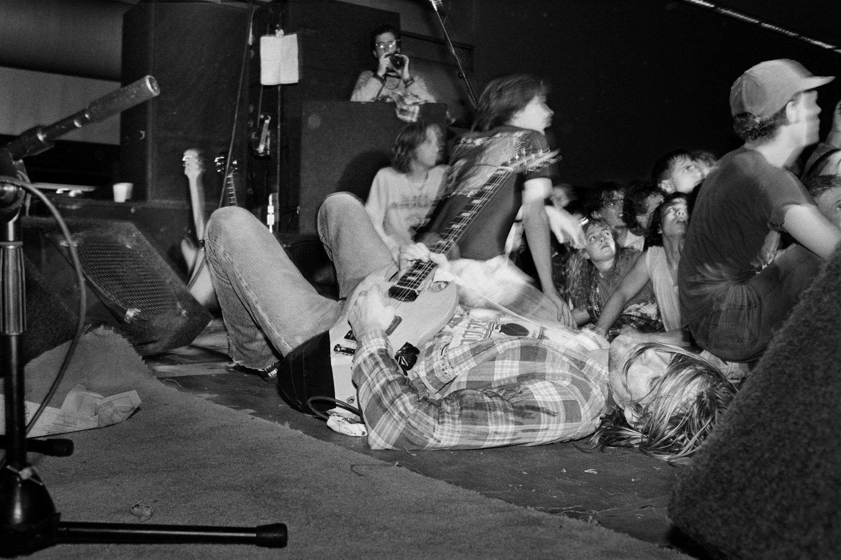 Kurt Cobain, University of Washington, Seattle, Jan. 6, 1990